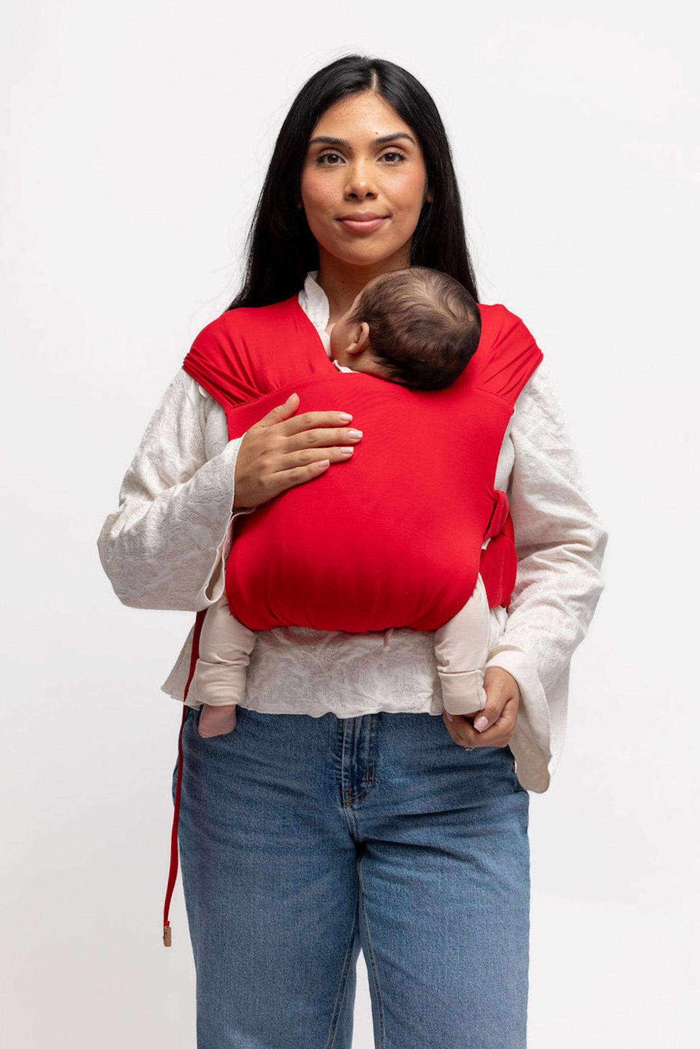 Cherry - Aerial Newborn Buckle Wrap