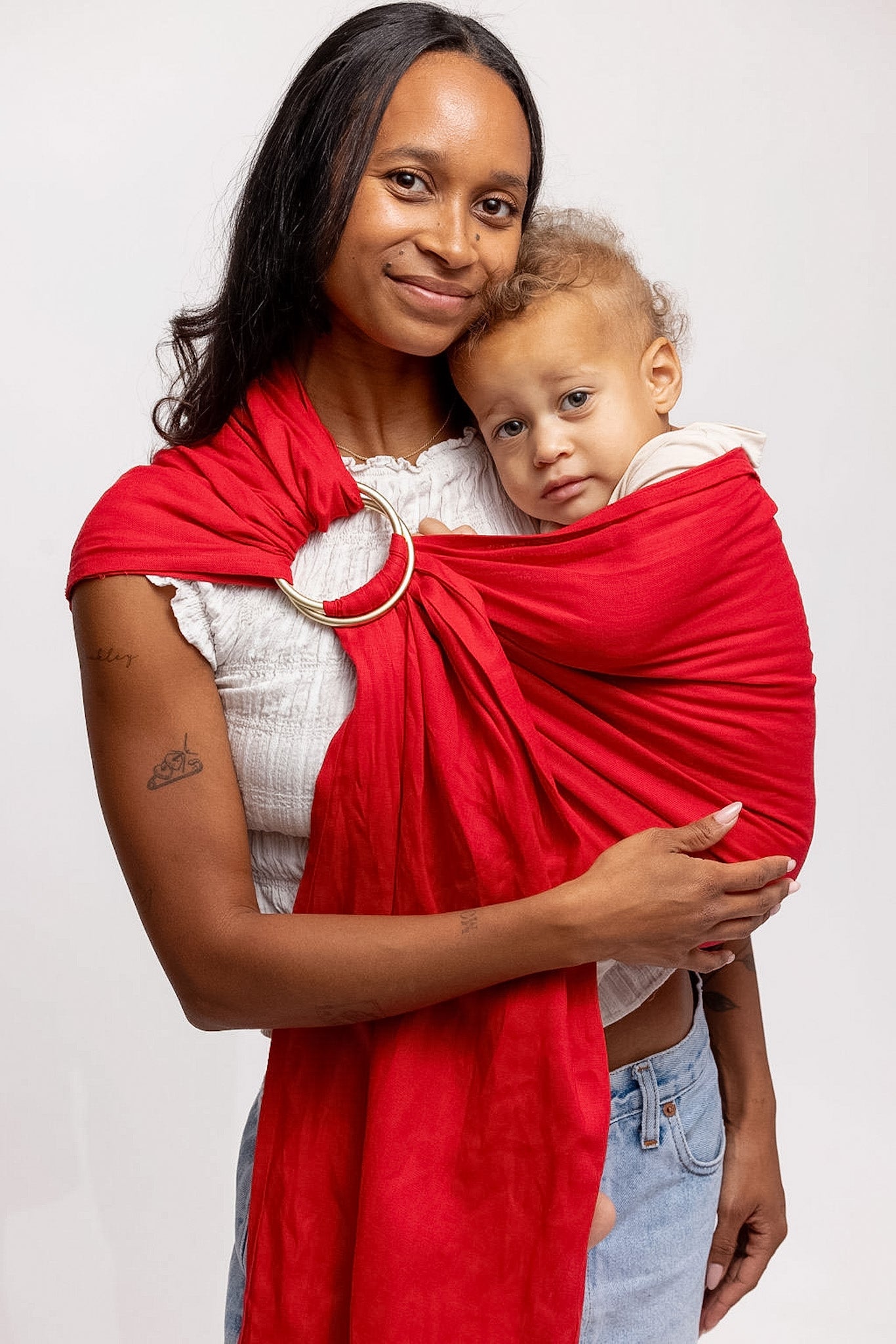 Cherry - Linen Sling