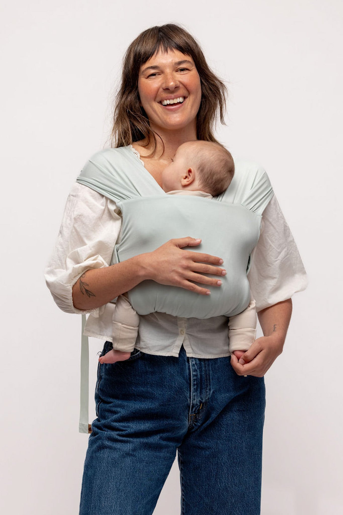 Damson - Aerial Newborn Buckle Wrap