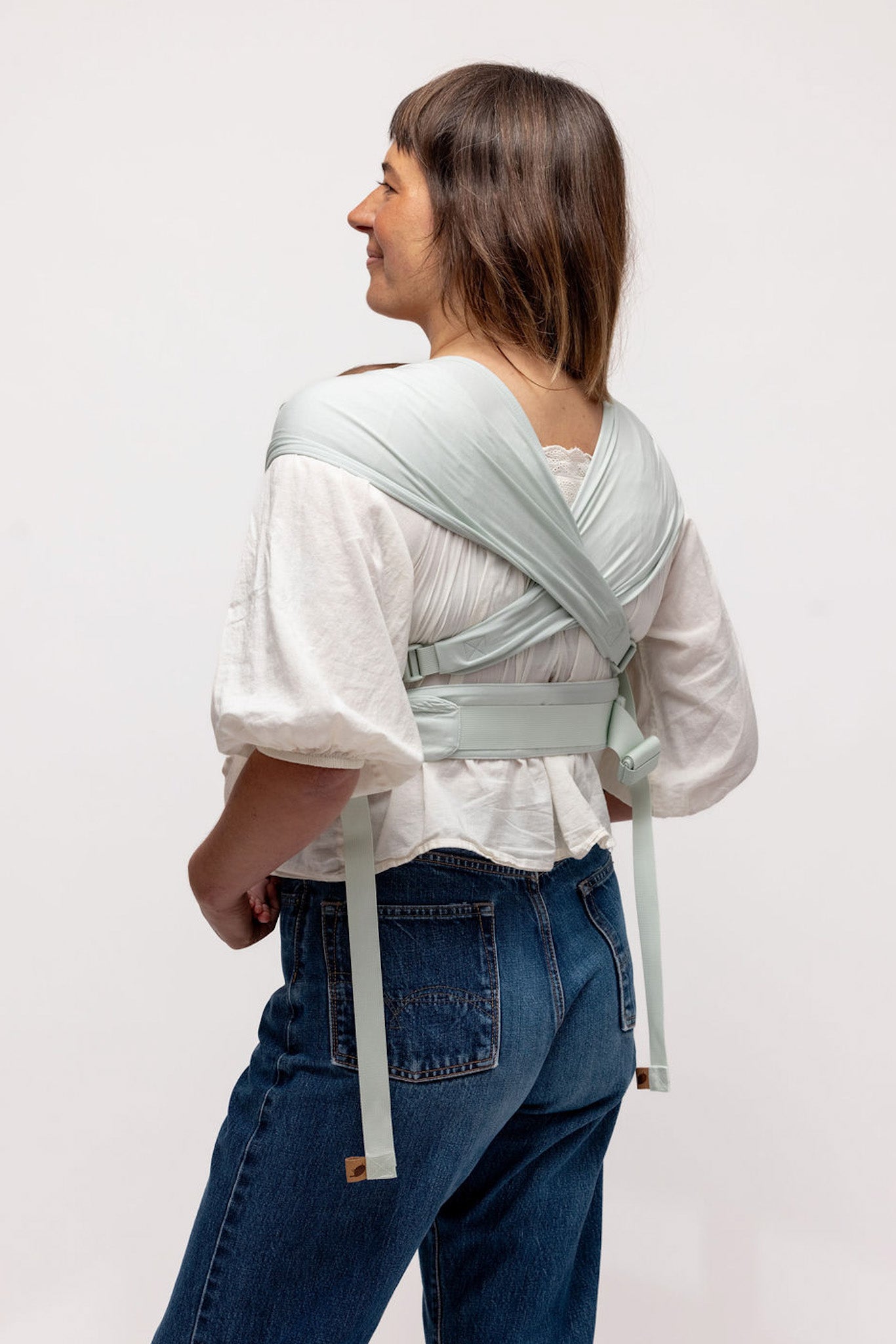 Damson - Aerial Newborn Buckle Wrap