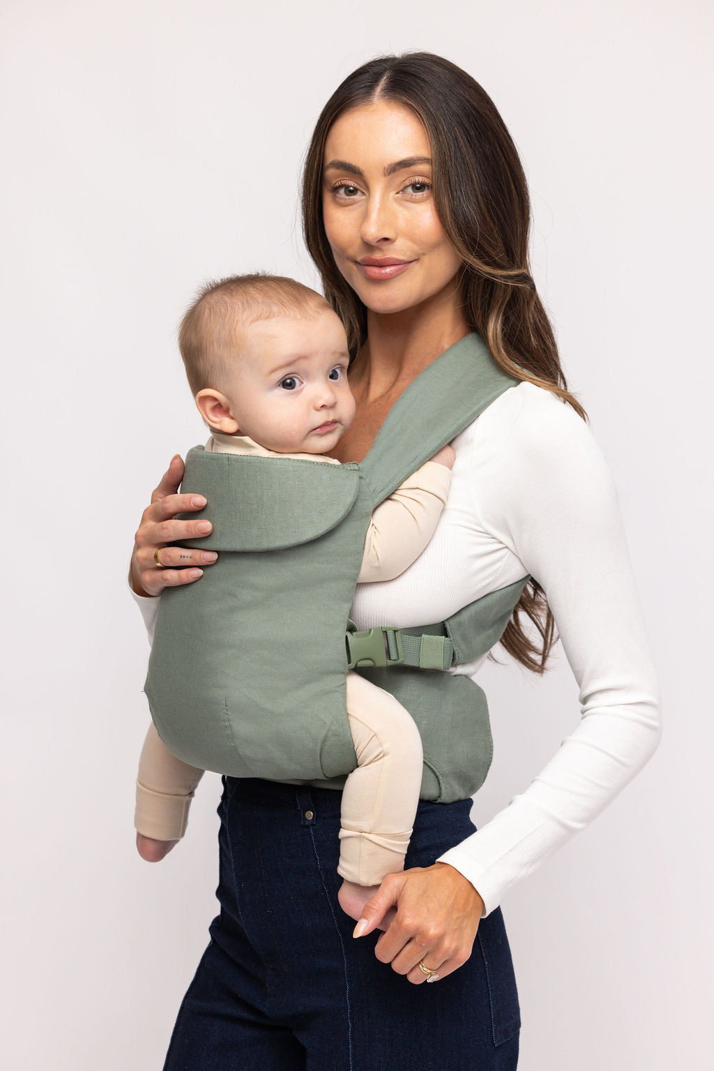 Acadian Aerial Carrier- Green Baby Carriers for Outdoor Adventures