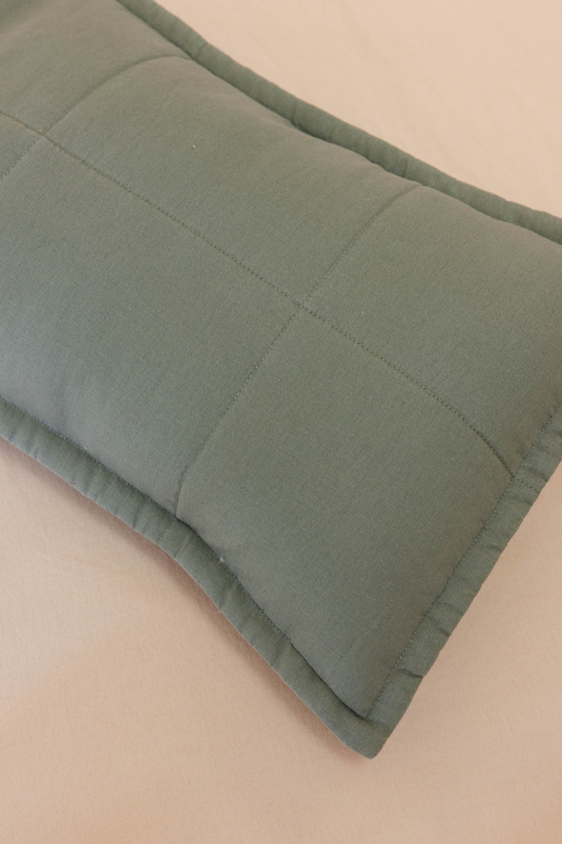 Acadian - Linen Quilted Sham & Pillow