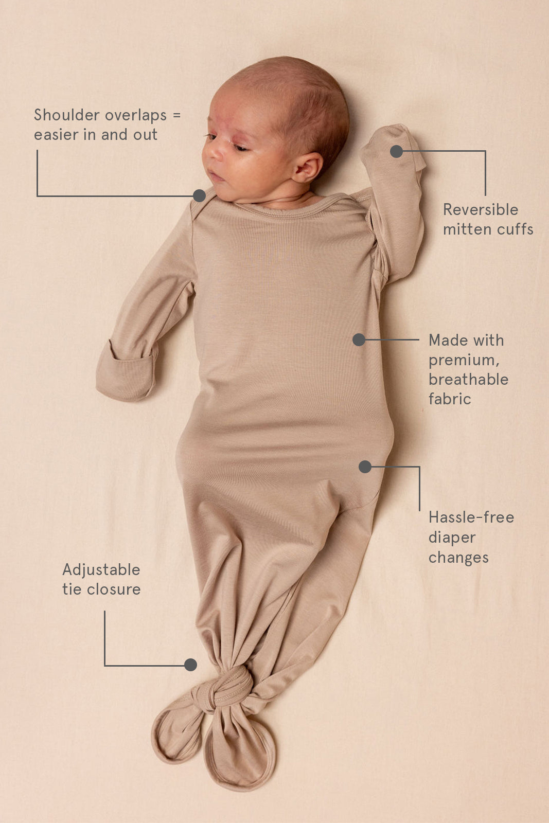Sparrow CloudBlend™ Sleep Gown – WildBird - Main Image