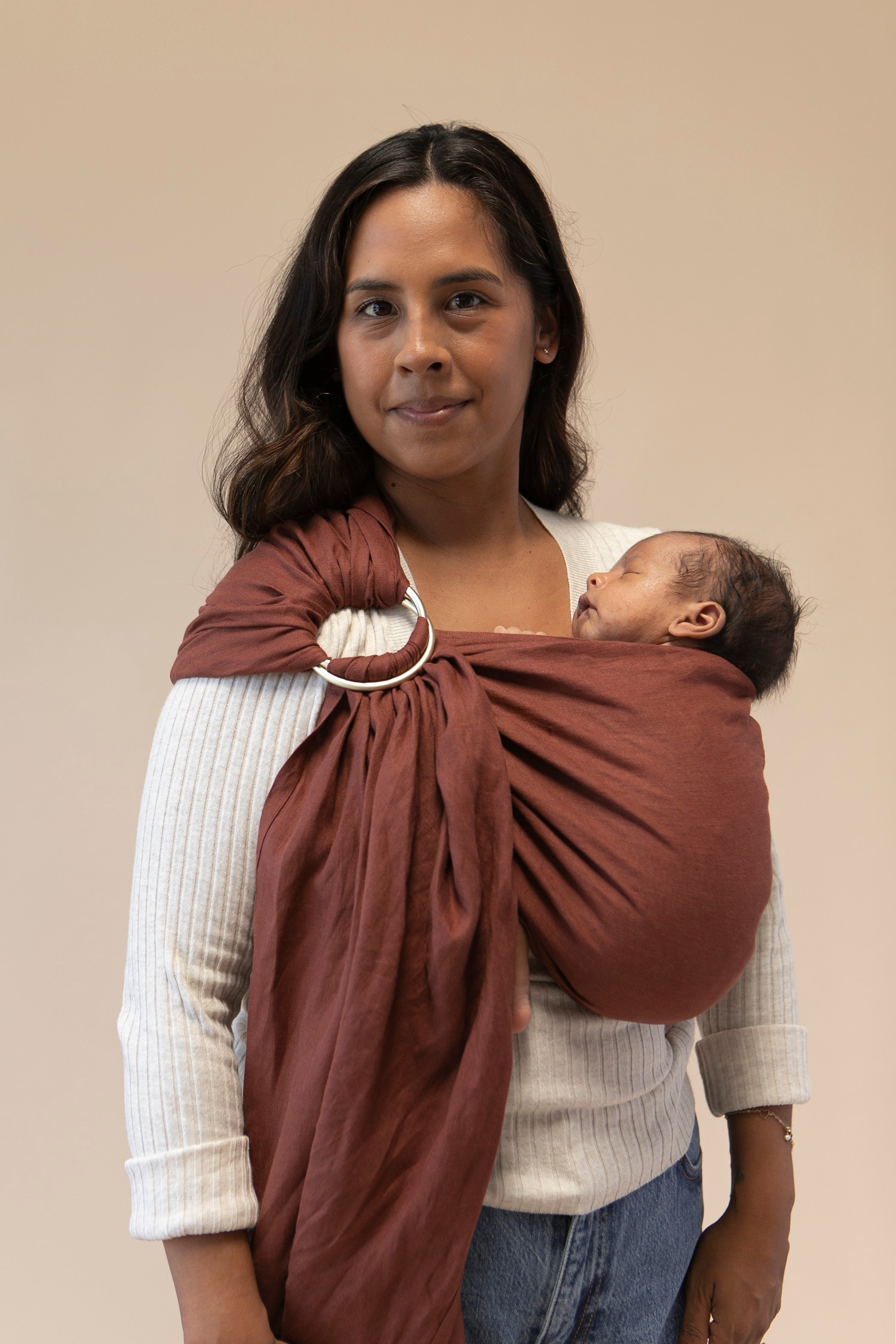 Sling Wrap Lightweight Baby Carrier For Summer Bay Linen Sling