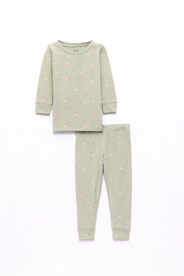 Bunny - CloudBlend™ Long Sleeve Pajamas Set