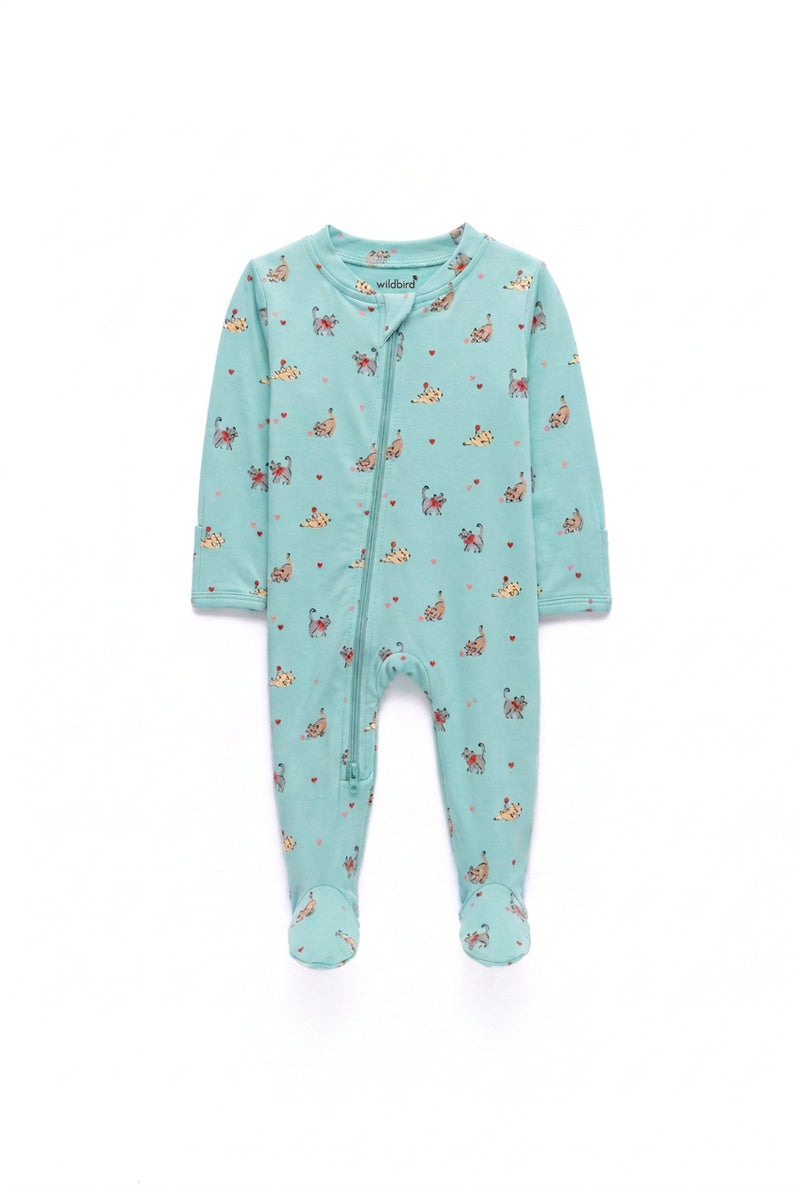 Kitty - CloudBlend™ Footed Pajamas