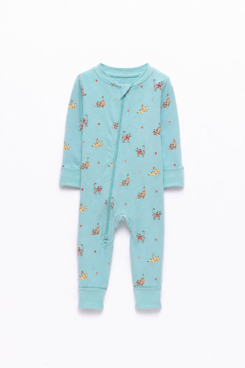 Kitty - CloudBlend™ Footless Pajamas