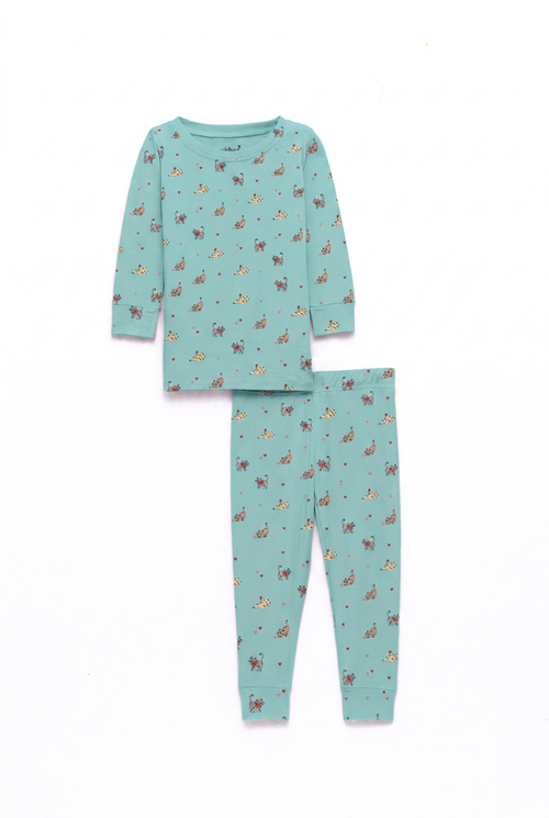 Kitty - CloudBlend™ Long Sleeve Pajamas Set