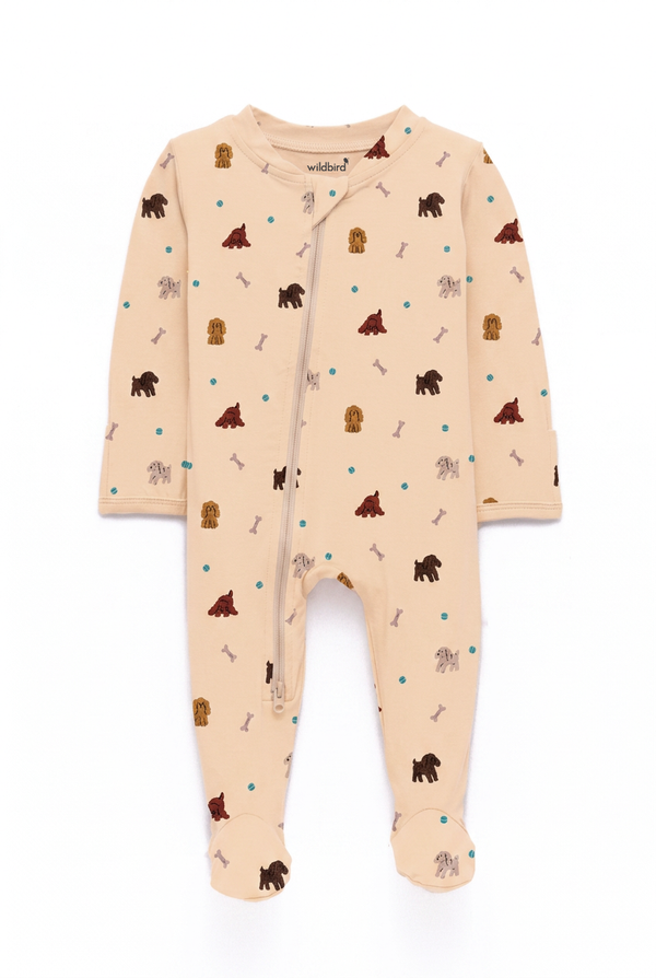 Puppy - CloudBlend™ Footed Pajamas