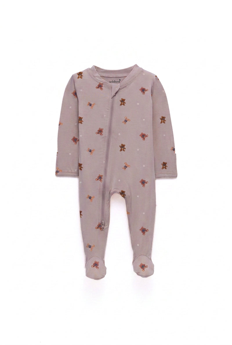 Teddy - CloudBlend™ Footed Pajamas