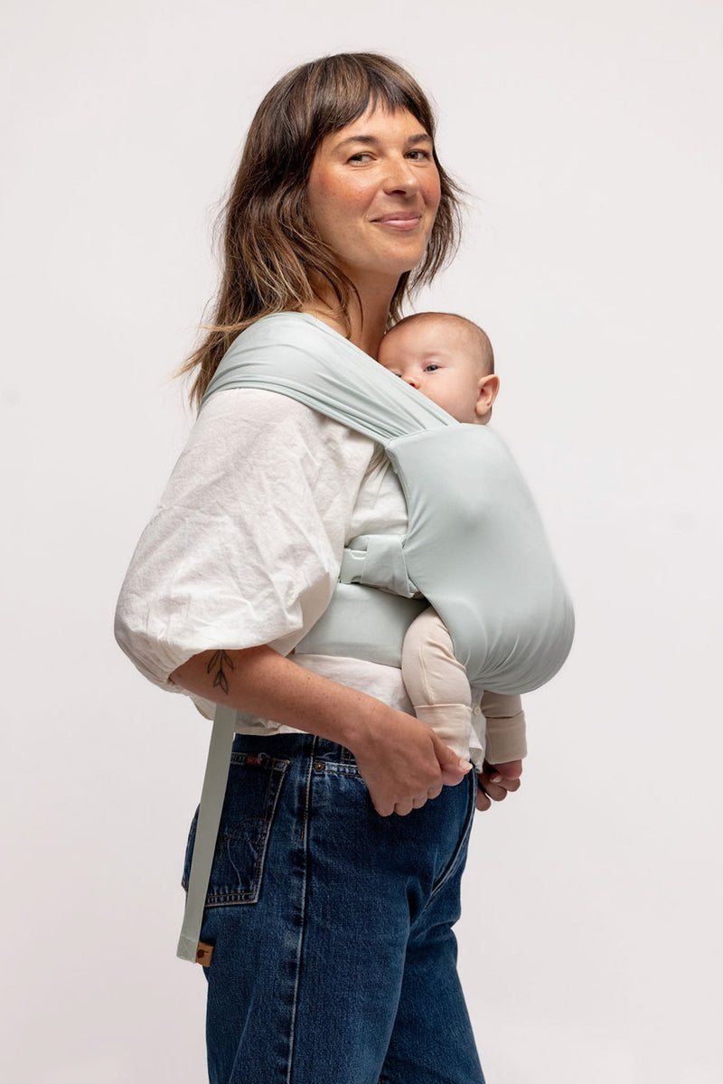 Damson - Aerial Newborn Buckle Wrap