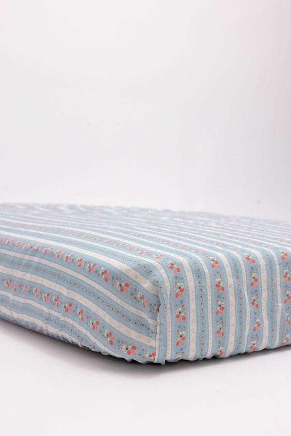 Marianne - Linen Crib Sheet