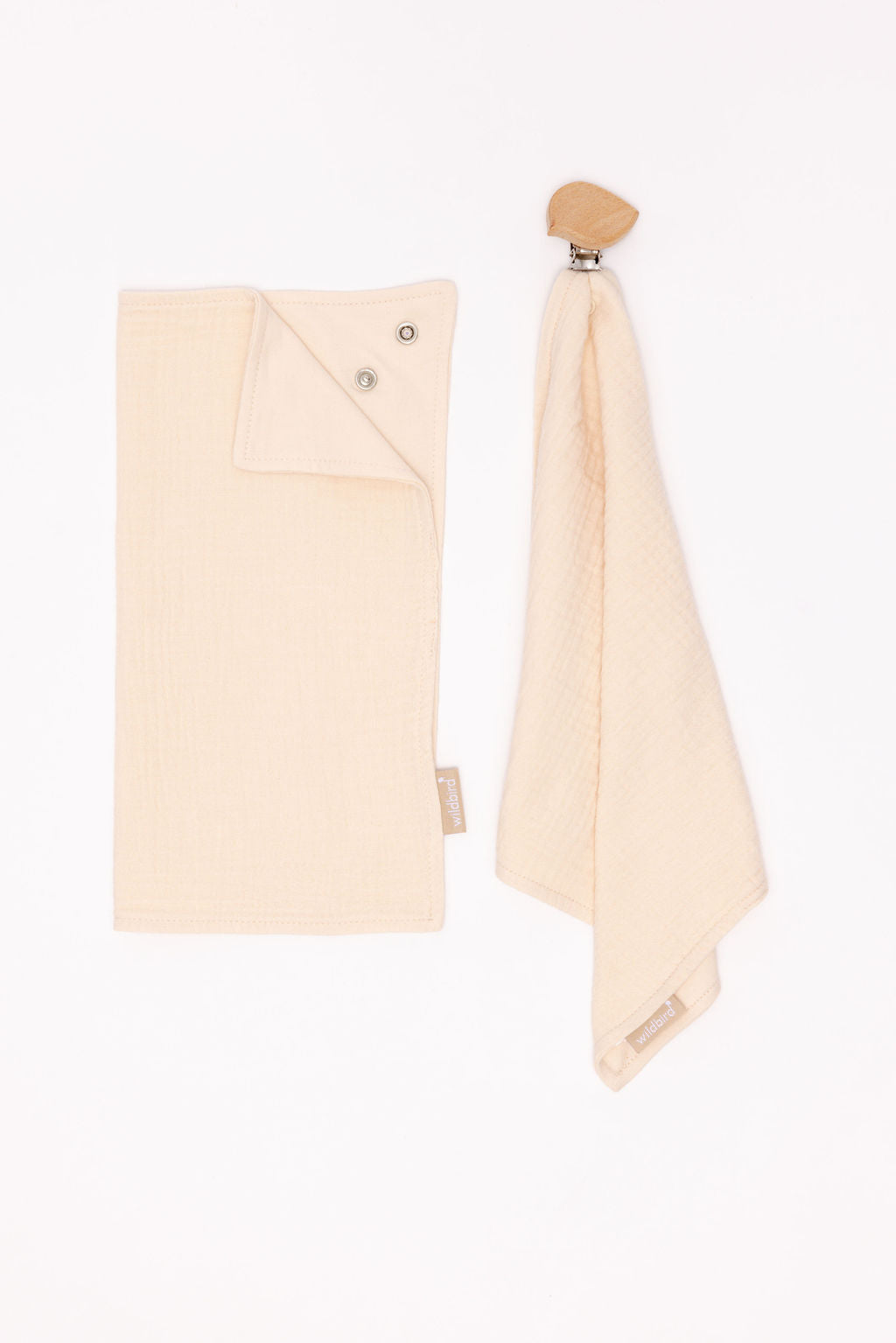 Sparrow - Drool Cloth + Clip Set