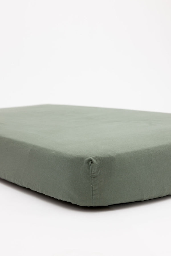 Acadian - Linen Crib Sheet