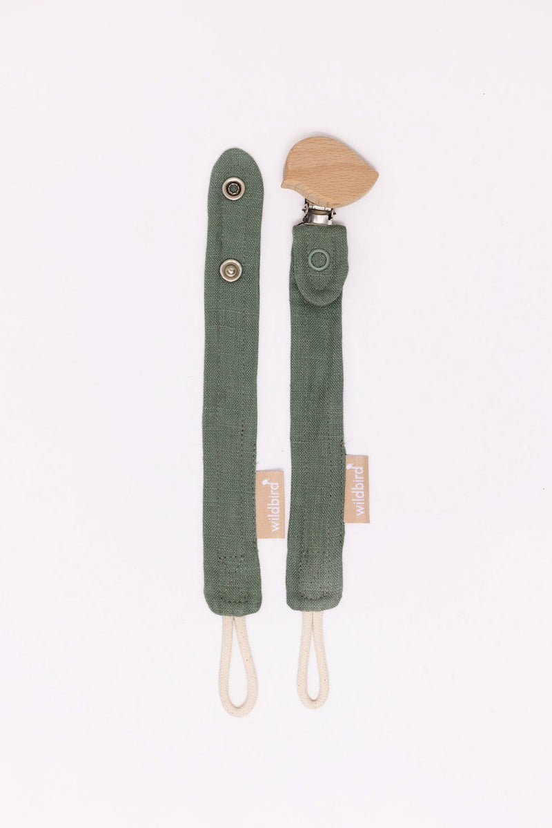 Acadian - Pacifier Clip Set