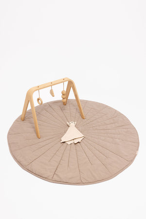 Desert Lark Acadian Linen Quilted Playmat