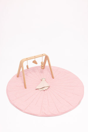 Galah Sparrow Linen Quilted Playmat