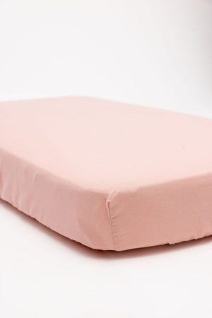 Galah Linen Crib Sheet