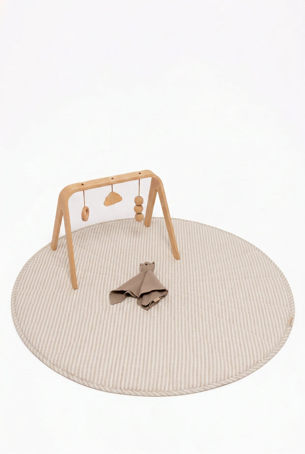Swan - Linen Quilted Playmat