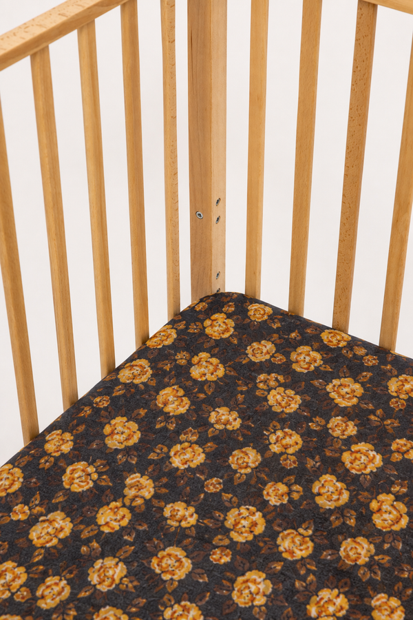Adelaide - Linen Crib Sheet