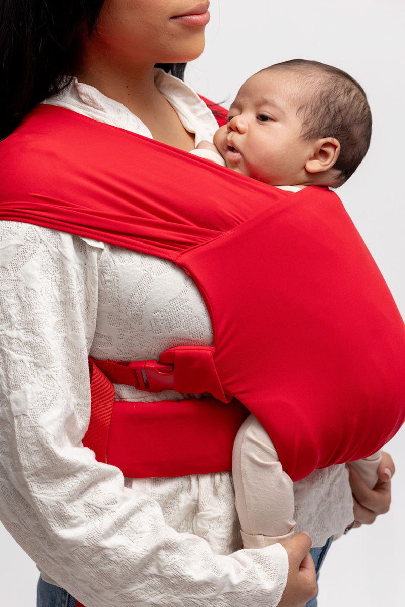 Cherry - Aerial Newborn Buckle Wrap