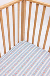 Marianne - Linen Crib Sheet