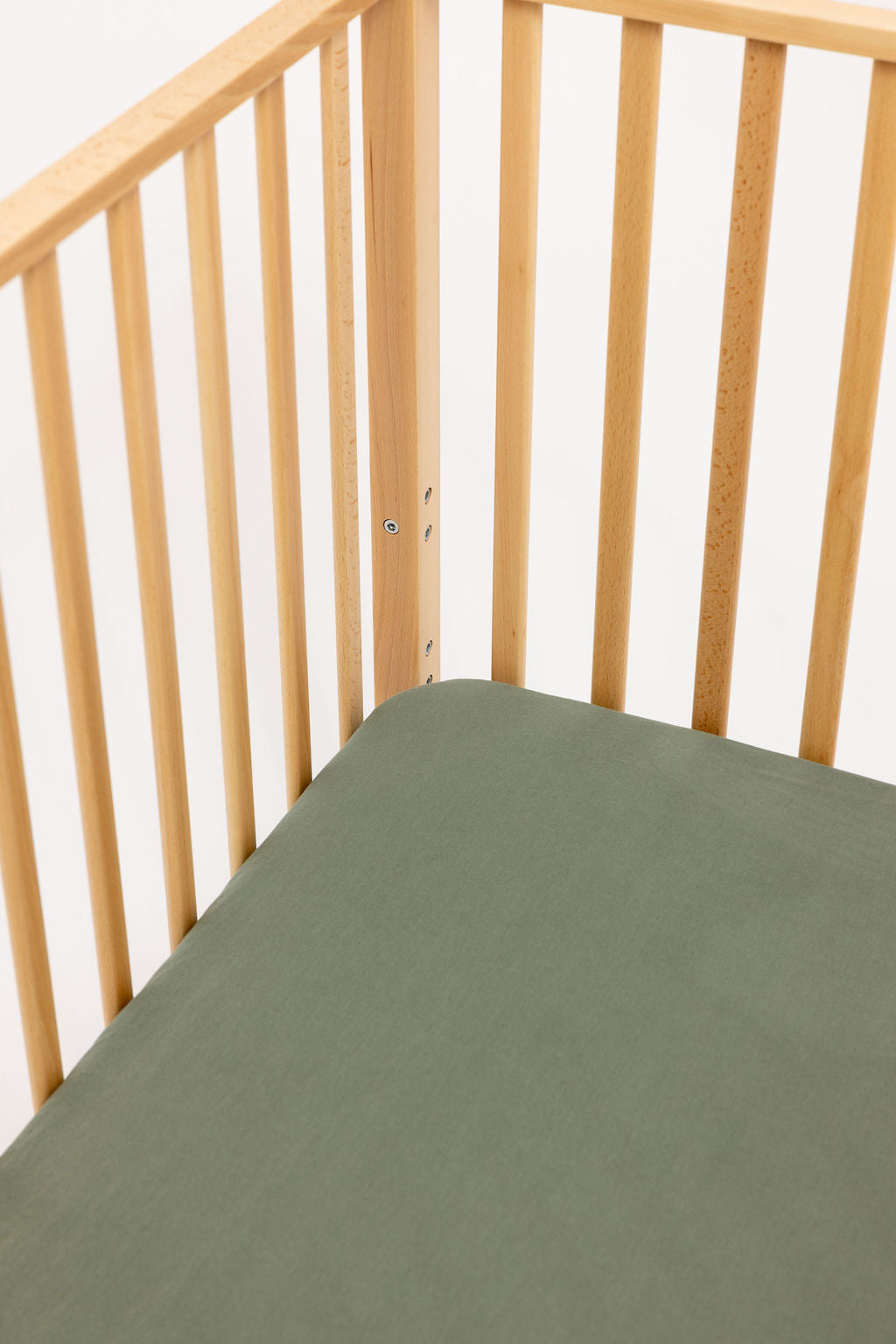 Acadian - Linen Crib Sheet