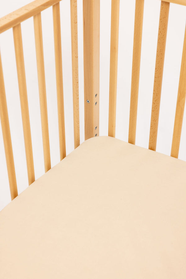 Sparrow - Linen Crib Sheet