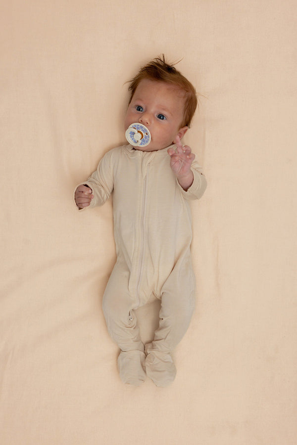 Sparrow - CloudBlend™ Footed Pajamas