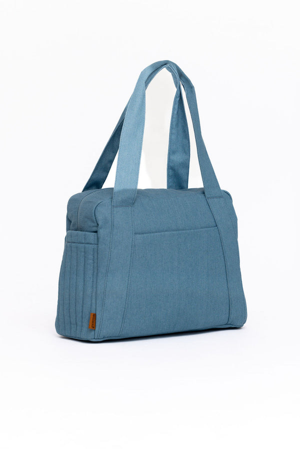 Light Denim - Diaper Bag