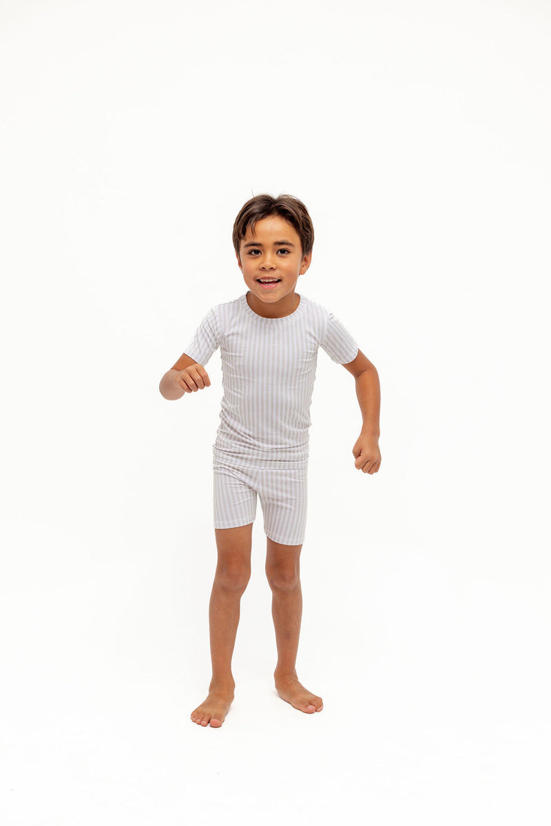 Swan - CloudBlend™ Short Sleeve Pajamas Set