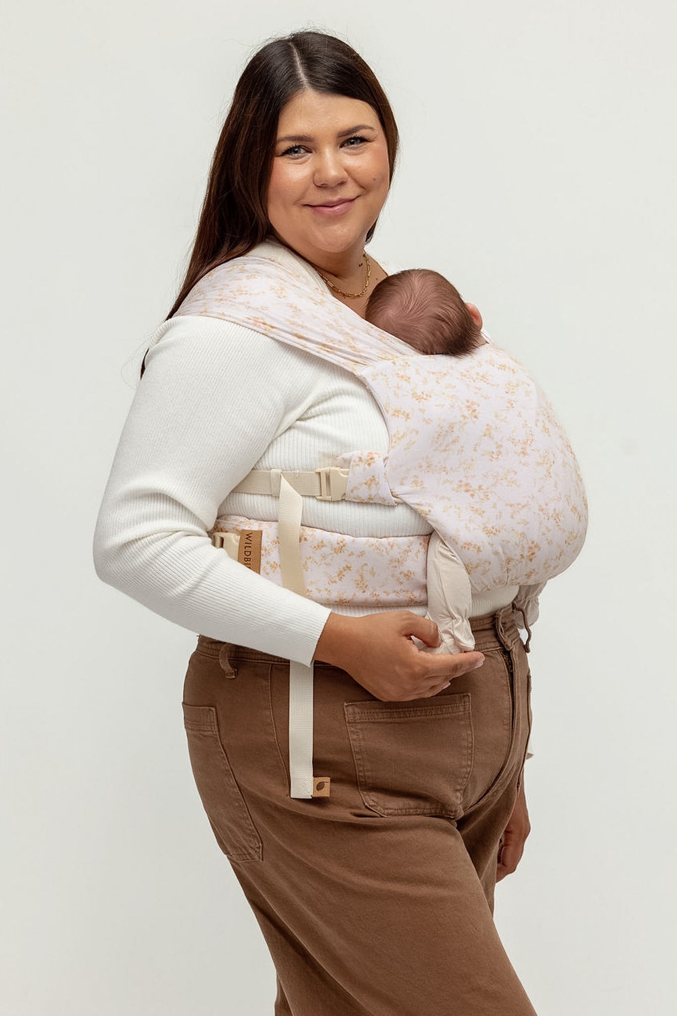 Begonia - Aerial Newborn Buckle Wrap