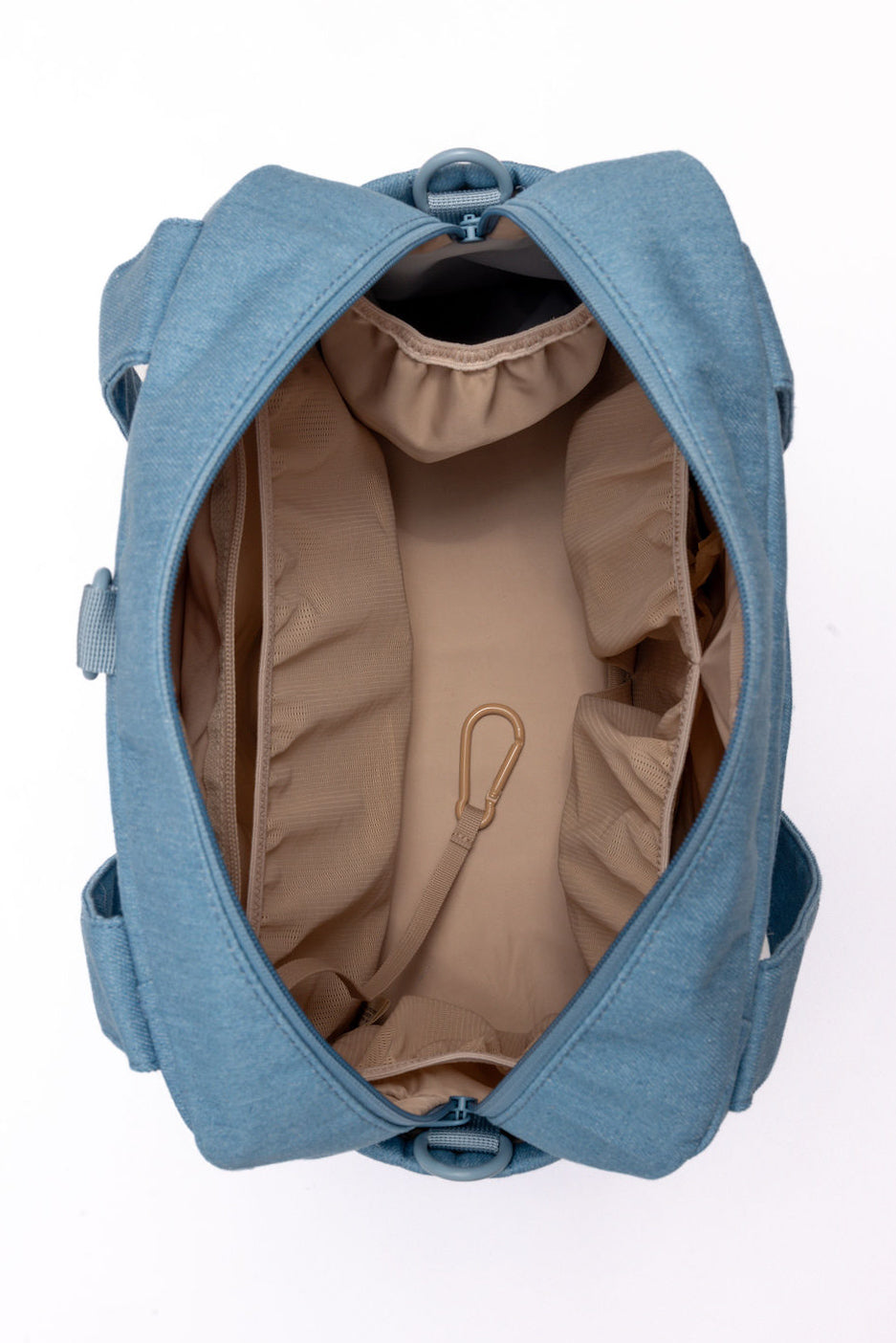 Light Denim - Diaper Bag