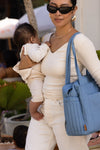 Light Denim - Diaper Bag