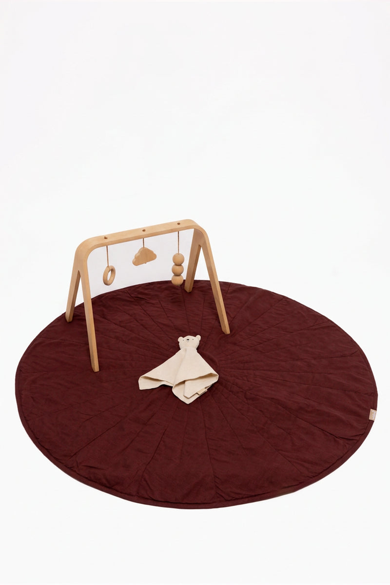 Bark - Linen Quilted Playmat