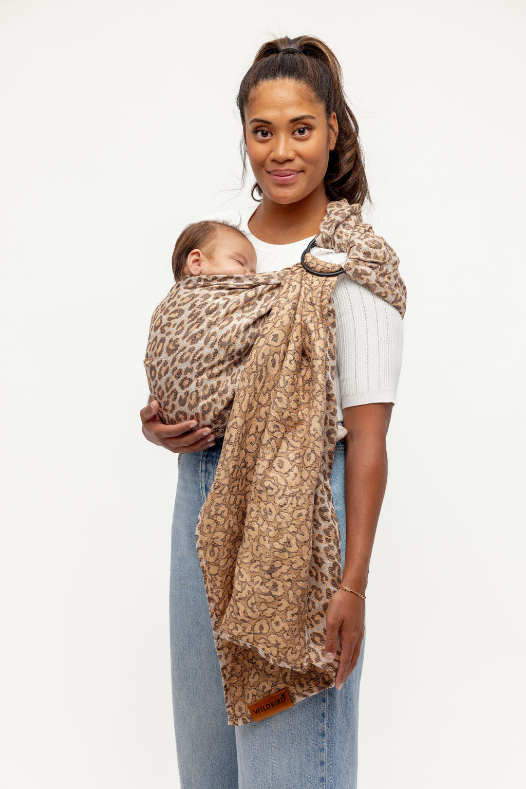 Leopard - Linen Sling