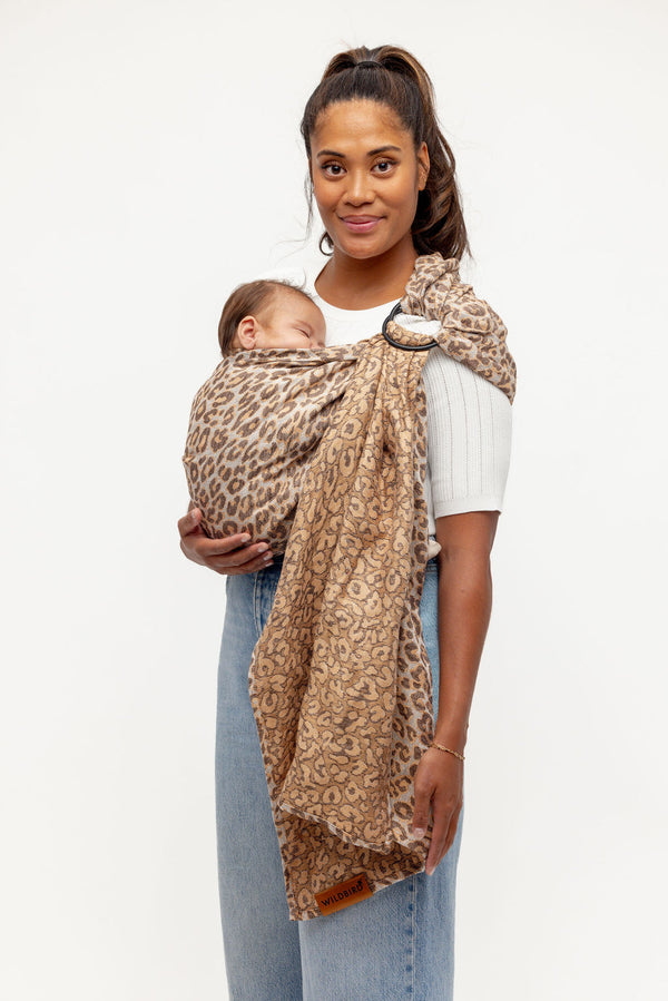 Leopard - Linen Sling