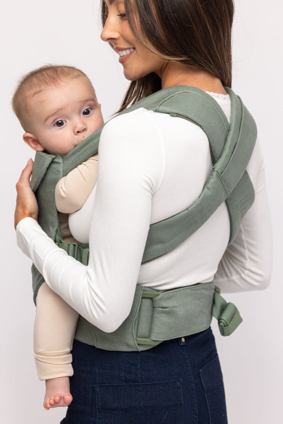 Acadian Aerial Carrier- Green Baby Carriers for Outdoor Adventures