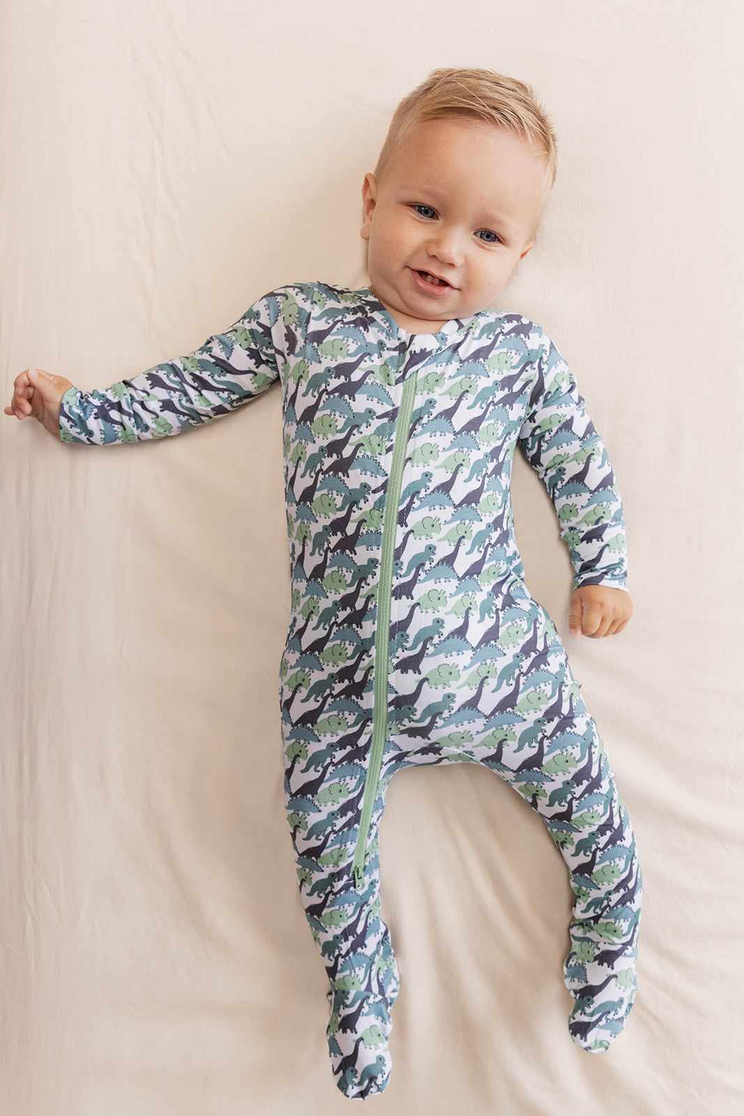 Danny - CloudBlend™ Footed Pajamas