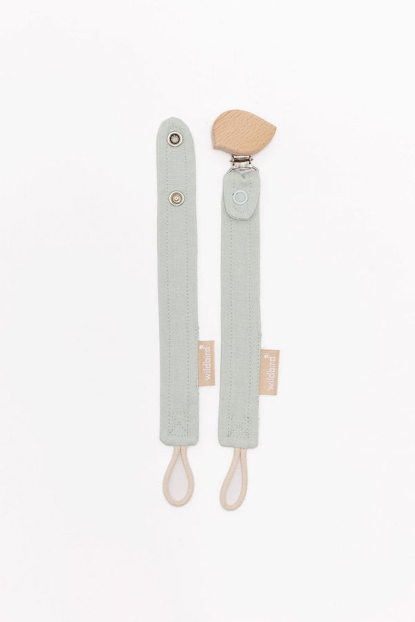 Damson - Pacifier Clip Set