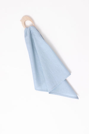 Dove Linen + Maple Ring Teether