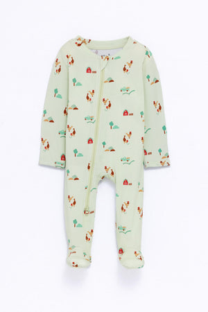 George CloudBlend™ Footed Pajamas