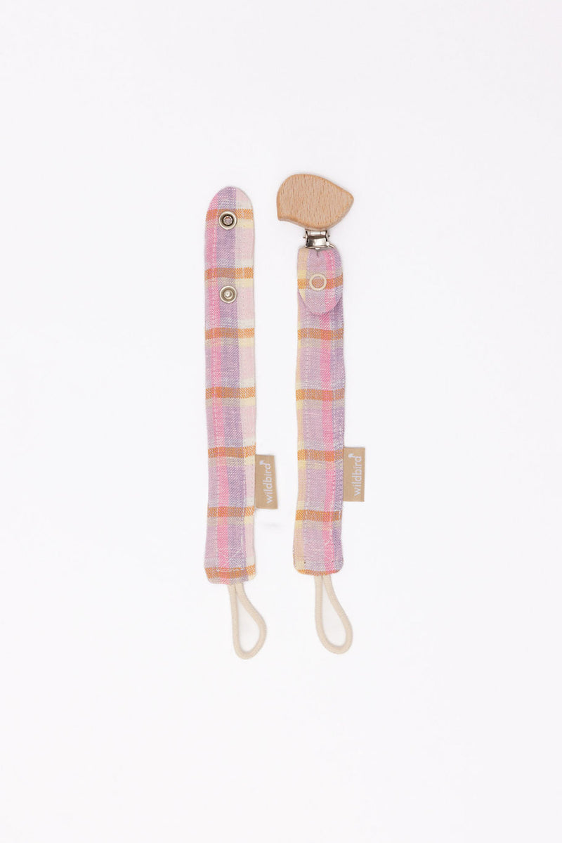 Iris - Pacifier Clip Set
