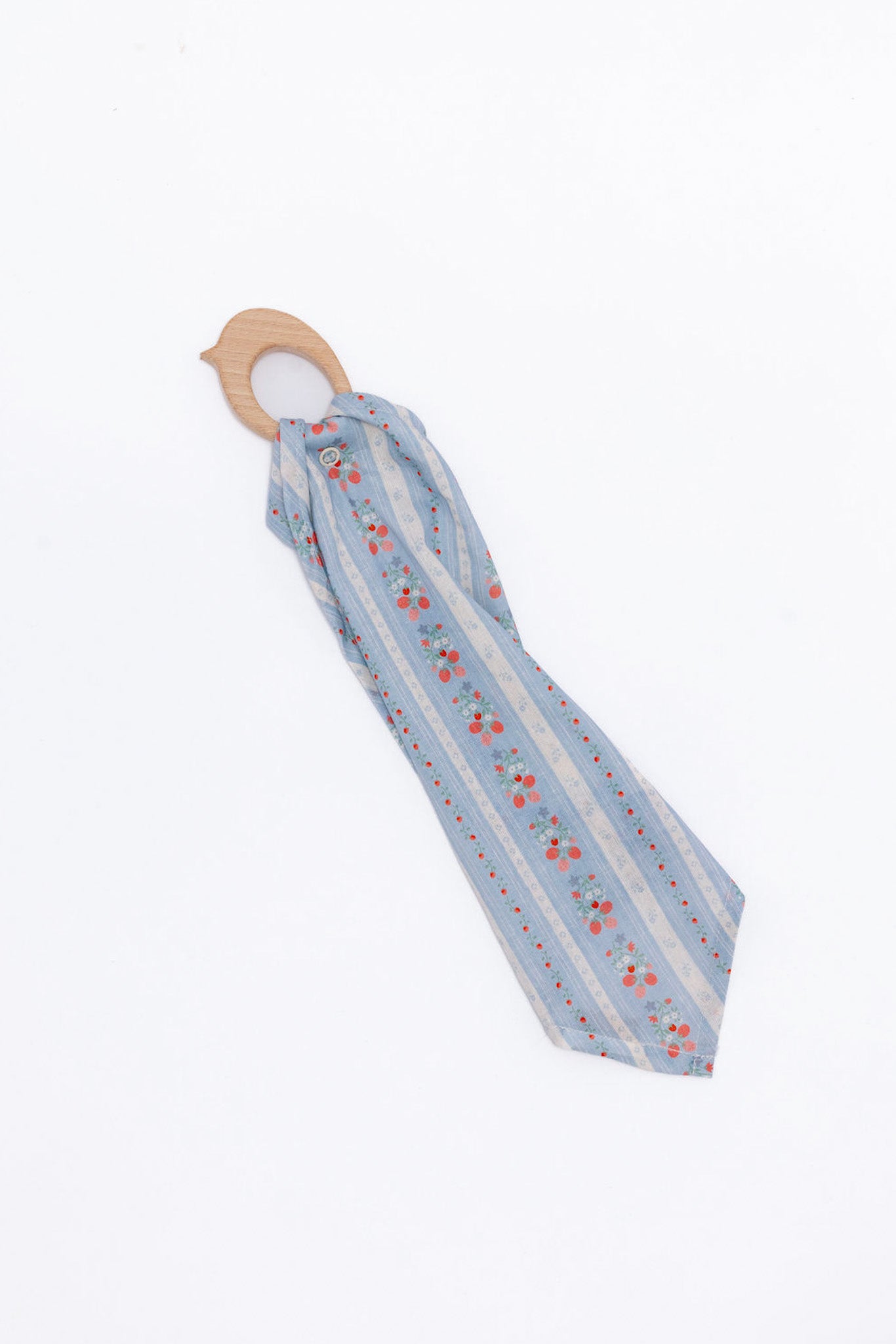 Marianne - Linen + Maple Ring Teether