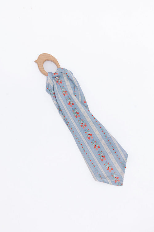 Marianne - Linen + Maple Ring Teether