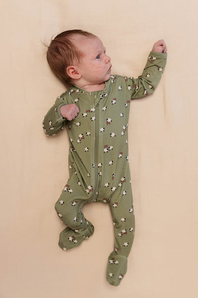 Bunty - CloudBlend™ Footed Pajamas