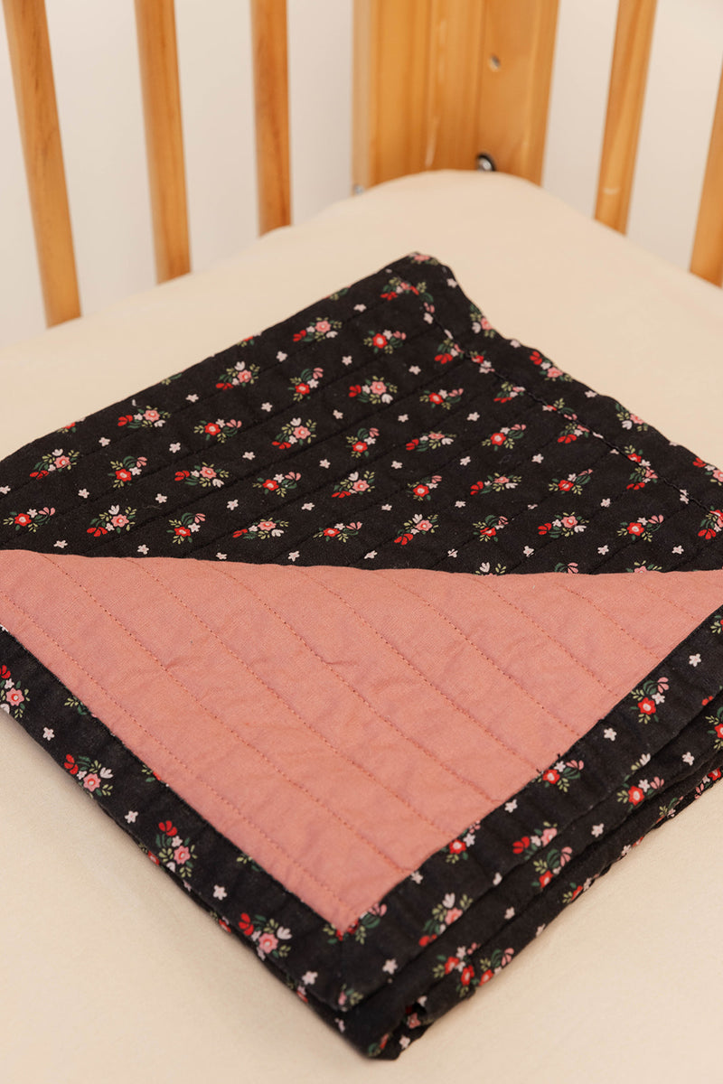 Ani/Noddy - Linen Quilted Blanket