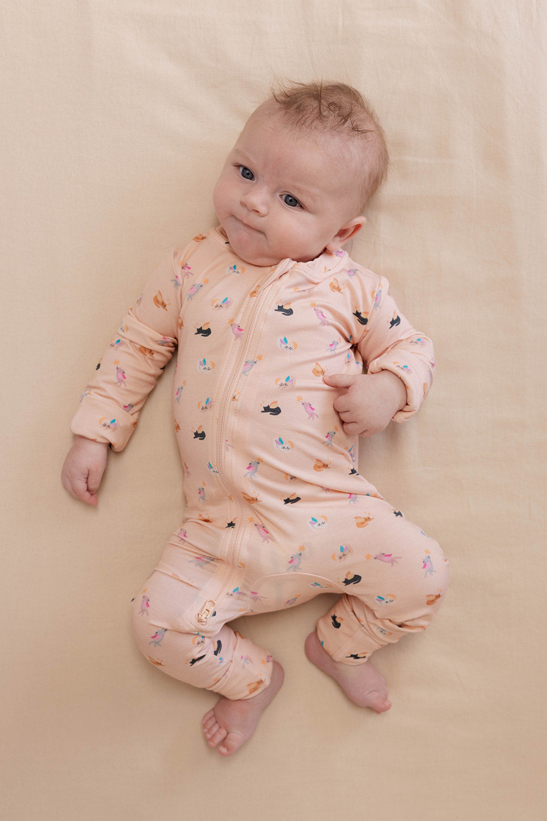 Footless Baby Pajamas for Happy Sleep WildBird