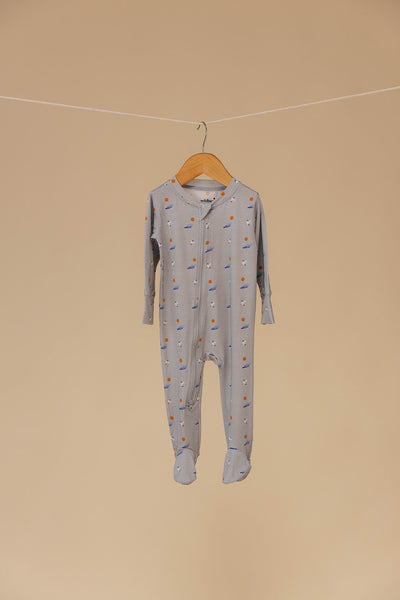 Dylan - CloudBlend™ Footed Pajamas