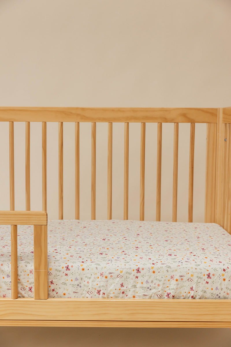 Meadow - Linen Crib Sheet